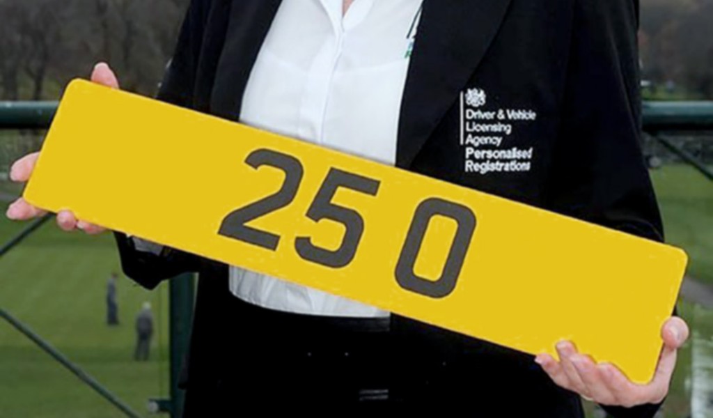 25 O Private Reg - Most expensive private reg