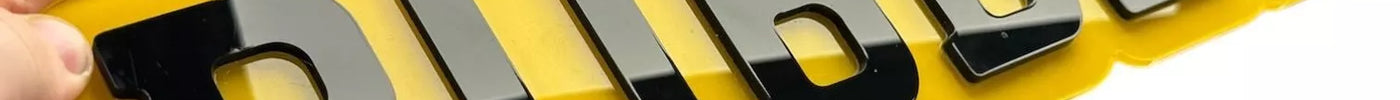 Bubble Number Plate