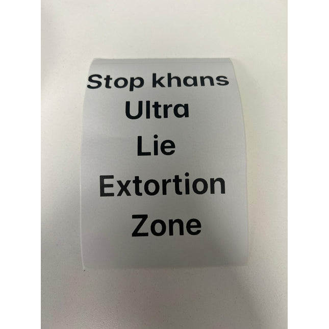STOP ULEZ Stickers - Best Merch