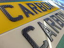 Carbon Fibre Number Plates
