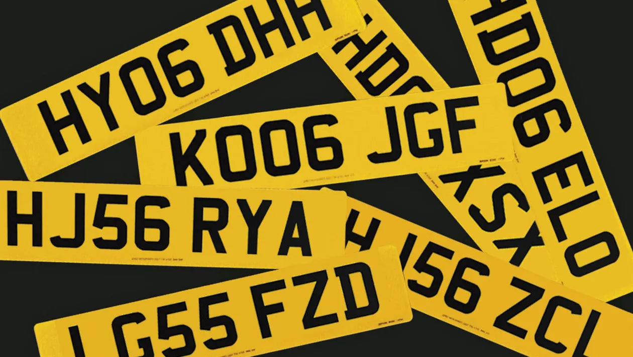 Illgeal number plate consequences