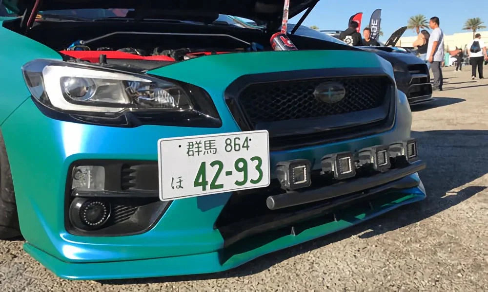 jap import number plates