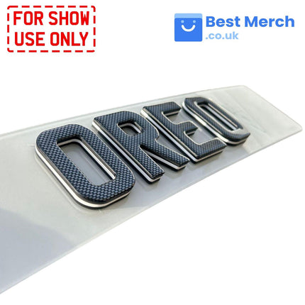 4D Oreo + Carbon Gel Number Plates - Best Merch