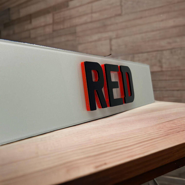 4D Triple Layer Neon Plates - Best Merch